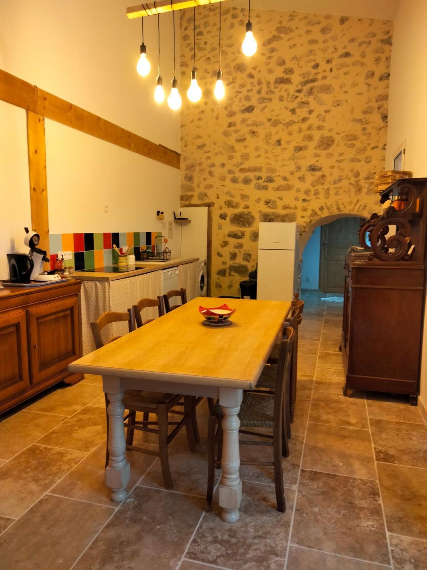 La Grange De Sabatas Hotel Chomérac Kültér fotó